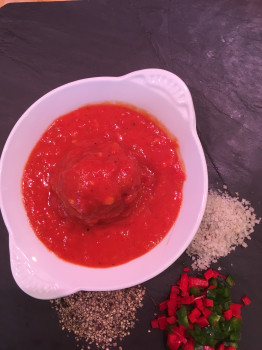 Boulette sauce tomate